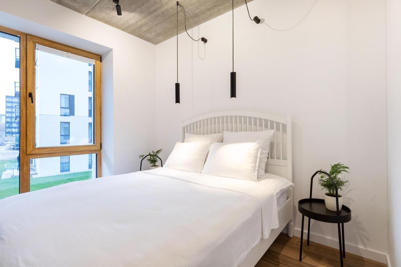 City Center Sanctuary Modern Business-Class Studio With Free Parking In The Heart Of VNO Exteriör bild