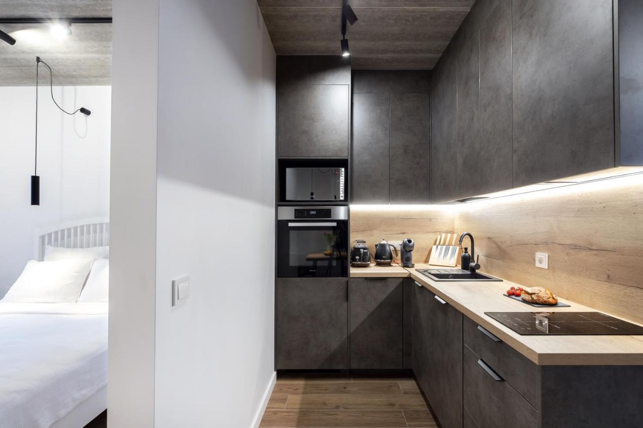 City Center Sanctuary Modern Business-Class Studio With Free Parking In The Heart Of VNO Exteriör bild