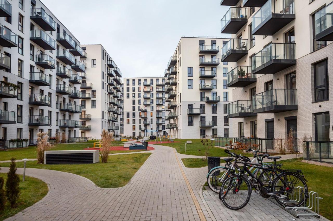 City Center Sanctuary Modern Business-Class Studio With Free Parking In The Heart Of VNO Exteriör bild