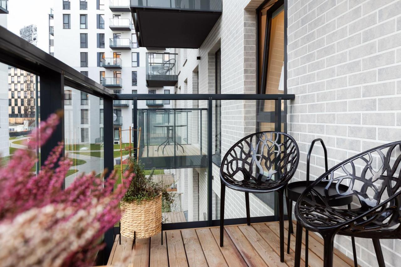City Center Sanctuary Modern Business-Class Studio With Free Parking In The Heart Of VNO Exteriör bild