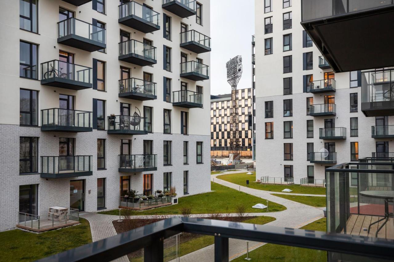 City Center Sanctuary Modern Business-Class Studio With Free Parking In The Heart Of VNO Exteriör bild
